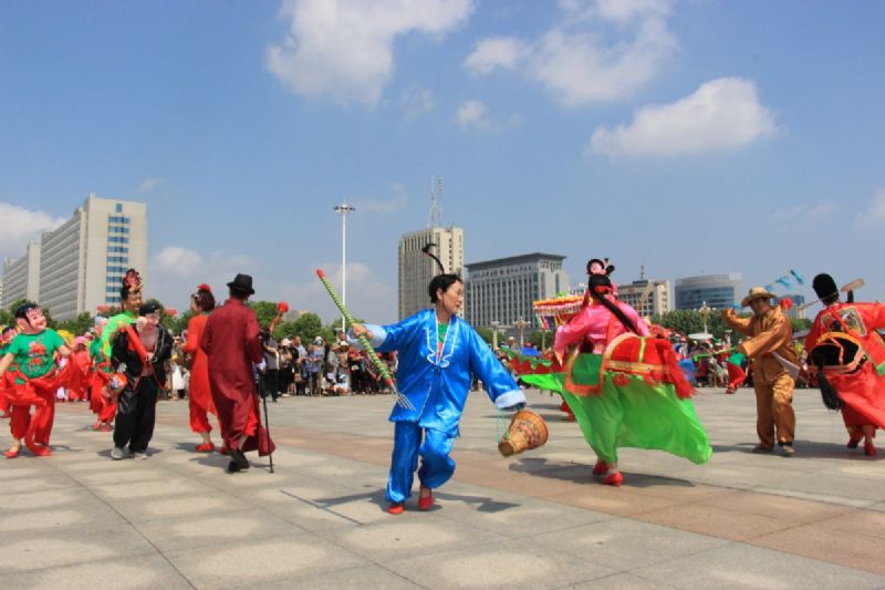 慶祝建黨100周年紅動昌城昌邑市2021“龍港杯”鑼鼓秧歌大賽盛大啟動！