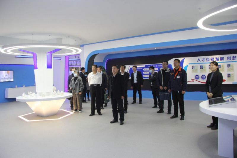 省工信廳領導到龍港硅業(yè)公司開展上市培育和投rongzi調研及對接服務