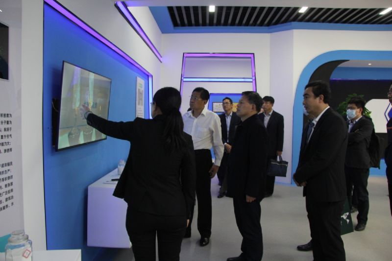 省工信廳領導到龍港硅業(yè)公司開展上市培育和投rongzi調研及對接服務